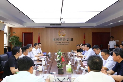 中石油天然氣銷售河北公司黨委書記、執(zhí)行董事徐文滿一行到邯鄲建投集團調(diào)研指導工作